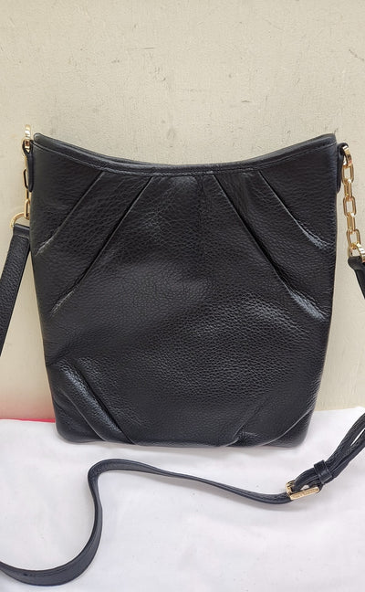 Tory Burch Black Leather Crossbody Purse Bag