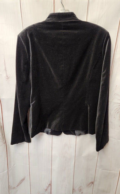 Covington Women's Size 10 Black Velour Jacket