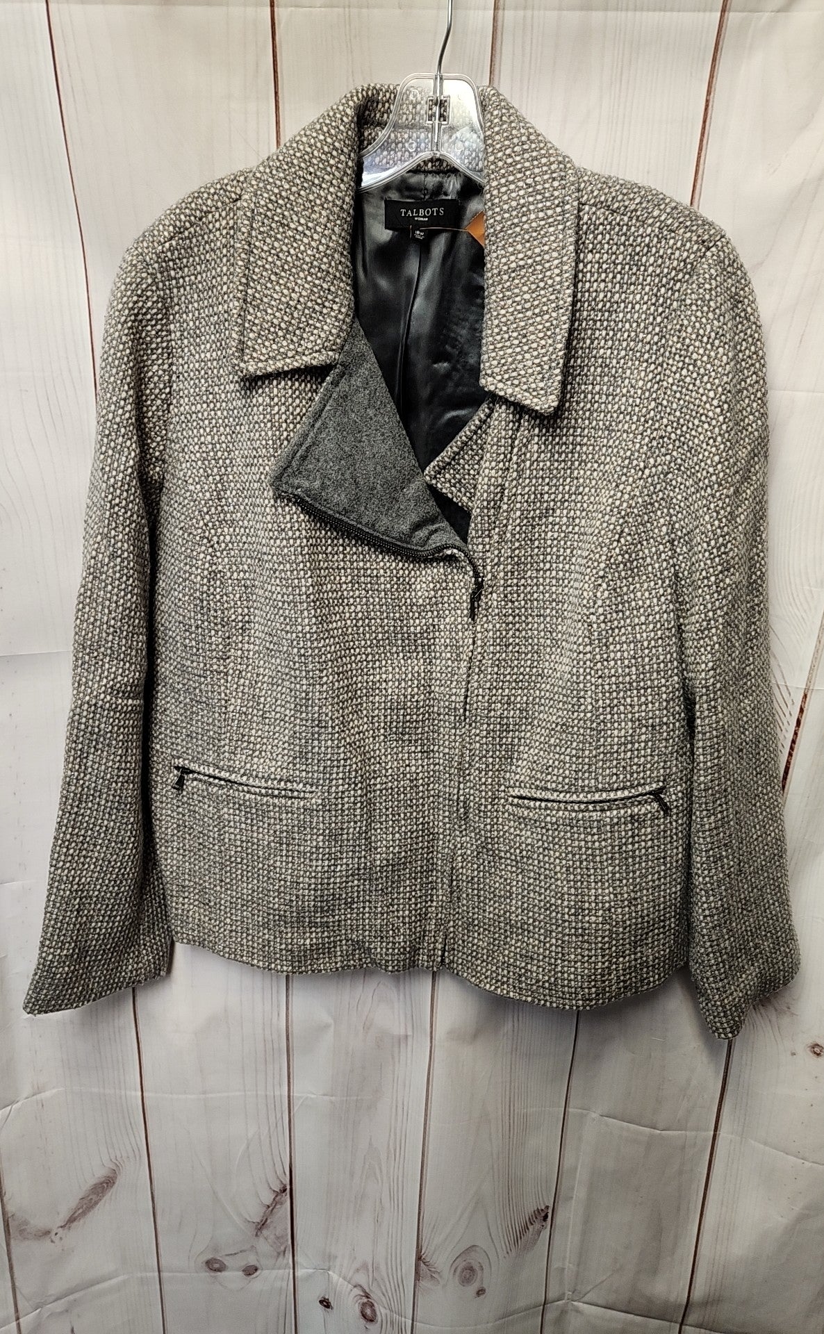 Talbots Women's Size 18 Gray Jacket