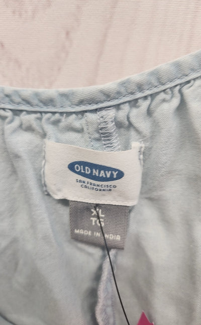 Old Navy Women's Size XL Blue Sleeveless Top
