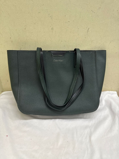 Calvin Klein Green Tote Bag