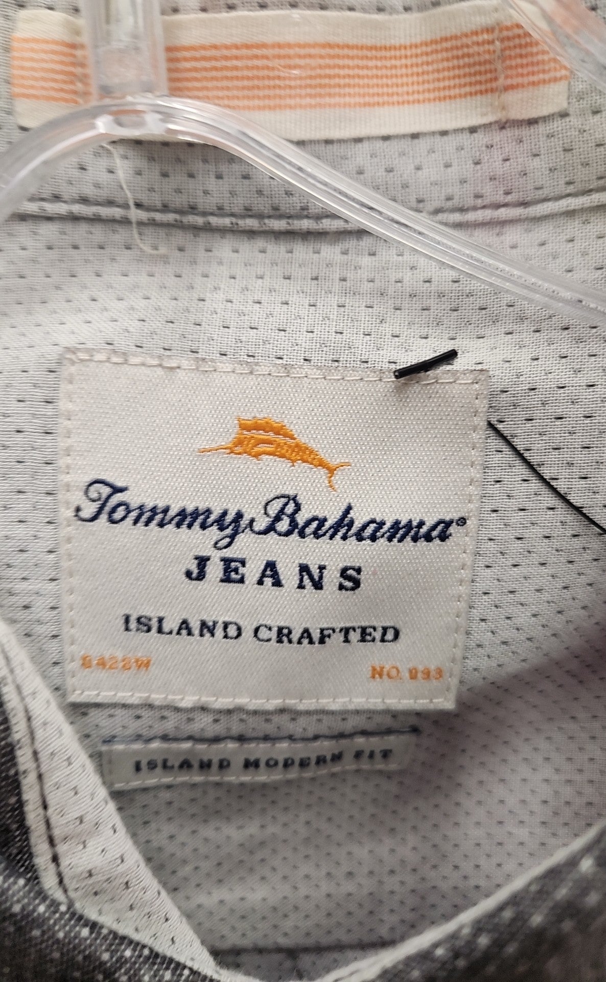 Tommy Bahama Men's Size M Gray Shirt