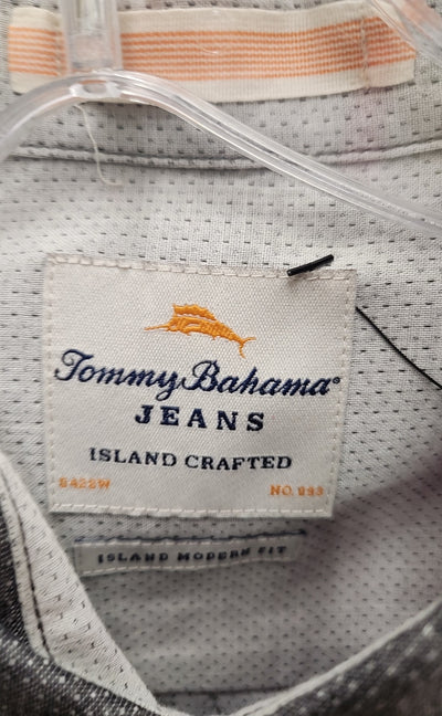 Tommy Bahama Men's Size M Gray Shirt