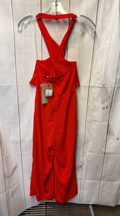 NWT Do+Be Women's Size S Red Jumpsuit