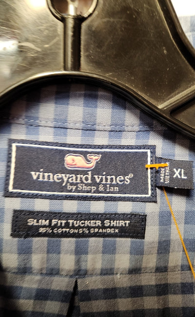 Vineyard Vines Men's Size XL Blue Shirt