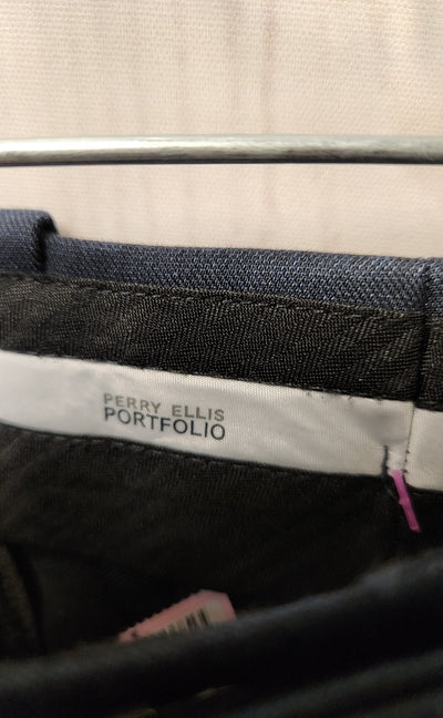 Perry Ellis Men's Size 38x29 Navy Pants