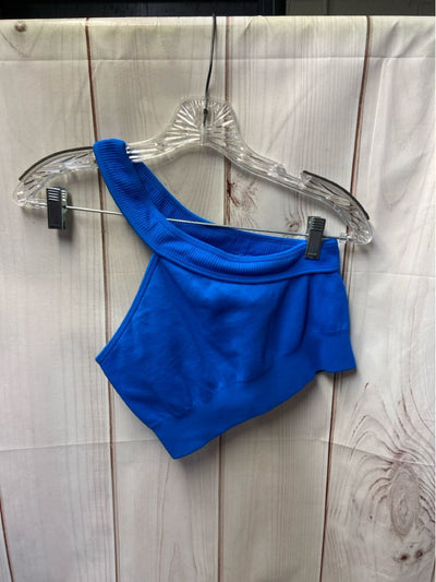 Women's Size M Blue Sports Bra