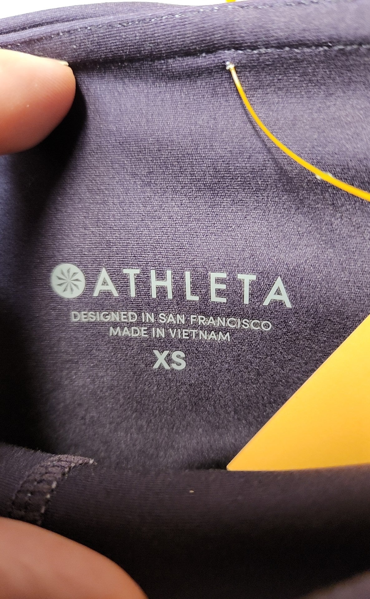 Athleta Women's Size XS Purple Floral Leggings