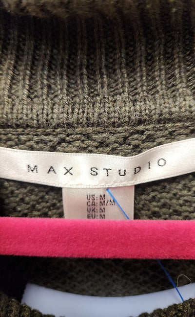 Max Studio Women's Size M Green Sweater