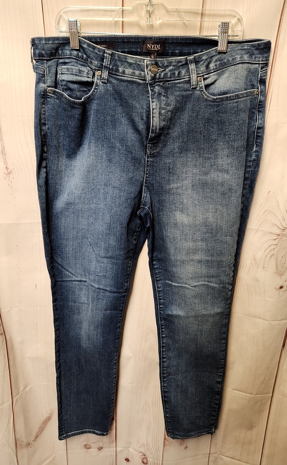 NYDJ Women's Size 33 (15-16) Blue Jeans Ami Skinny