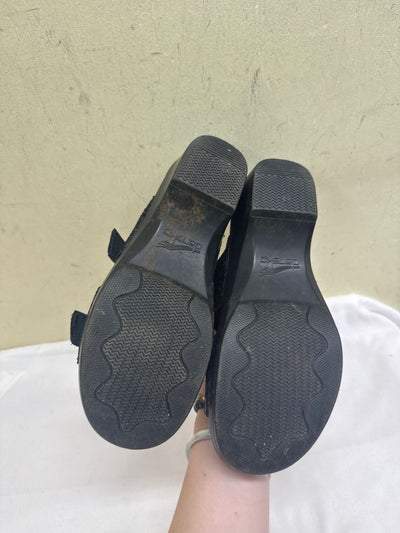 Dansko Women's Size 38 = 7-1/2 Black Sandals Shoes