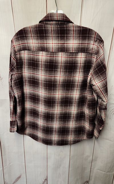 Old Navy Women's Size XS Petite Maroon Long Sleeve Top