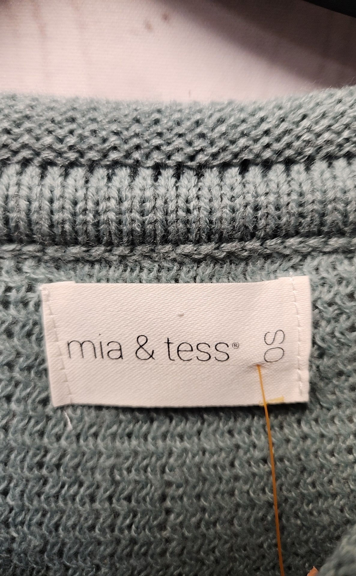 Mia & Tess Women's Size One Size Teal Poncho