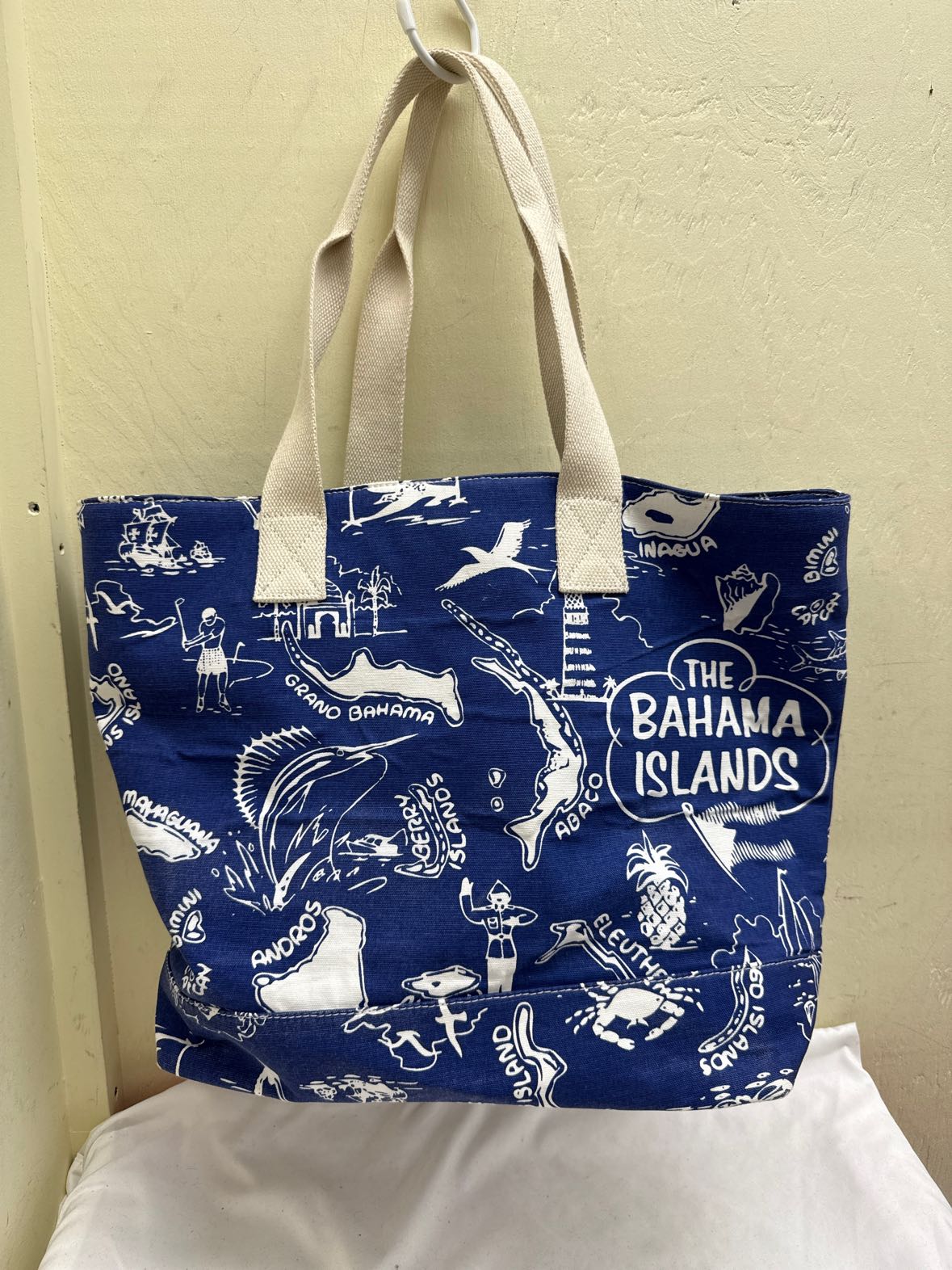Blue Tote Bag