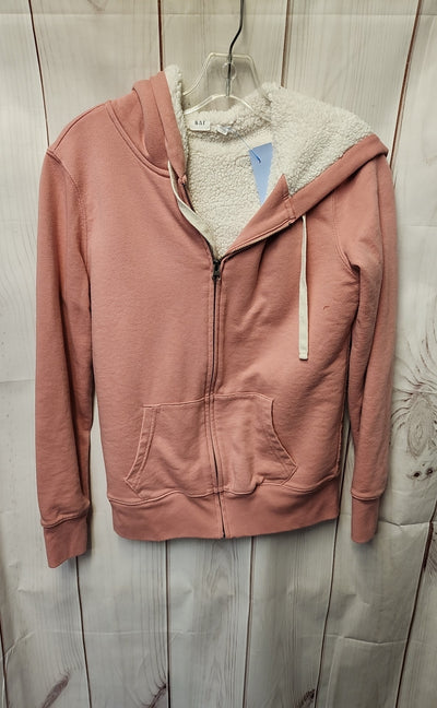 Gap Women's Size XS Pink Full Zip Hooded Sweatshirt