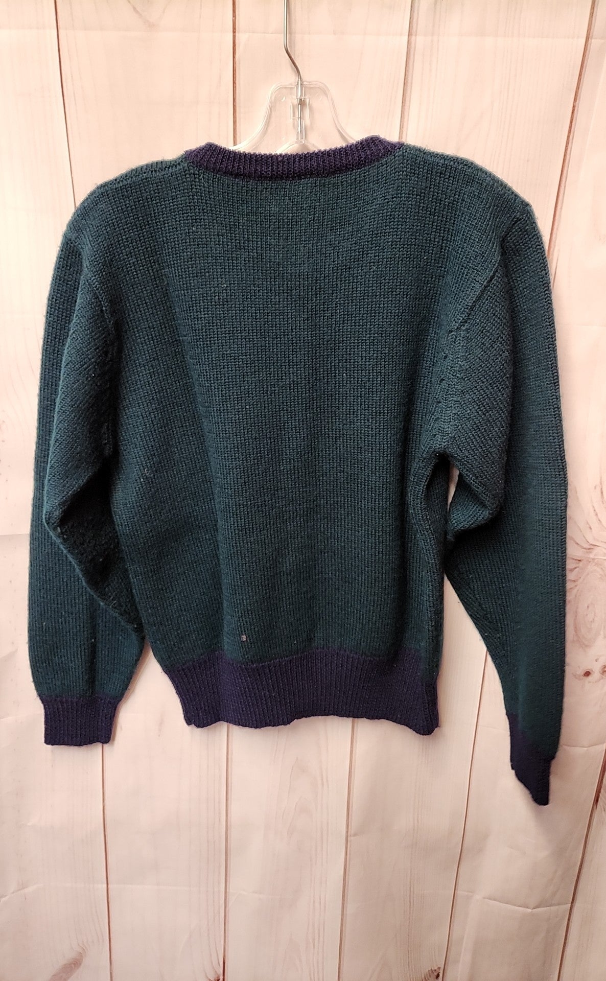 Deans of Scotland Women's Size M Green Wool Cardigan