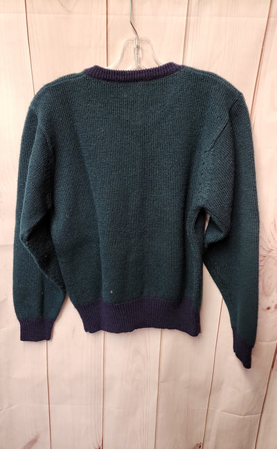 Deans of Scotland Women's Size M Green Wool Cardigan