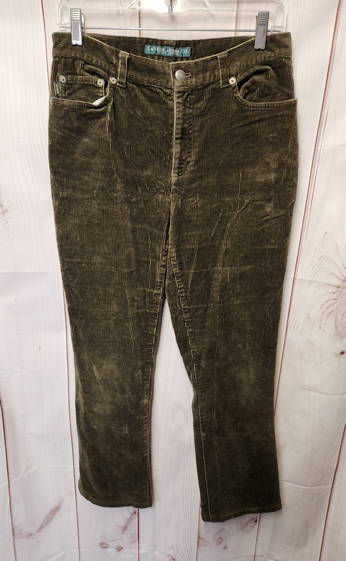 Lauren by Ralph Lauren Women's Size 4 Green Corduroy Pants