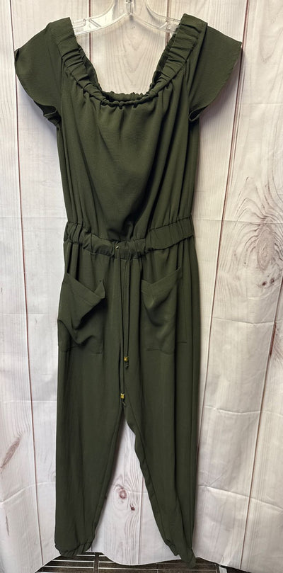 Michael Kors Women's Size XS Olive Green Jumpsuit