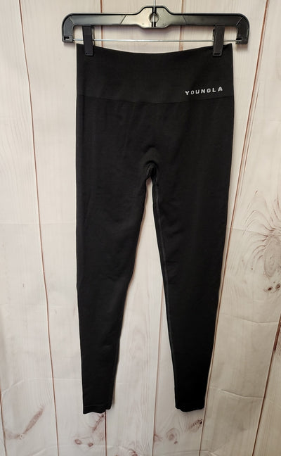 YoungLA Women's Size M Black Leggings
