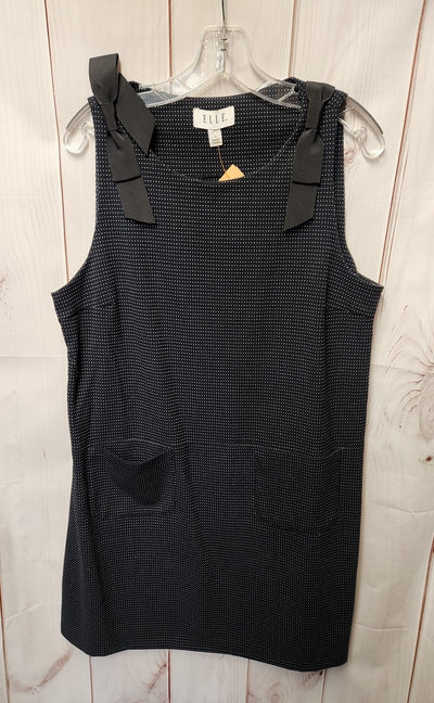 Elle Women's Size L Black Dress