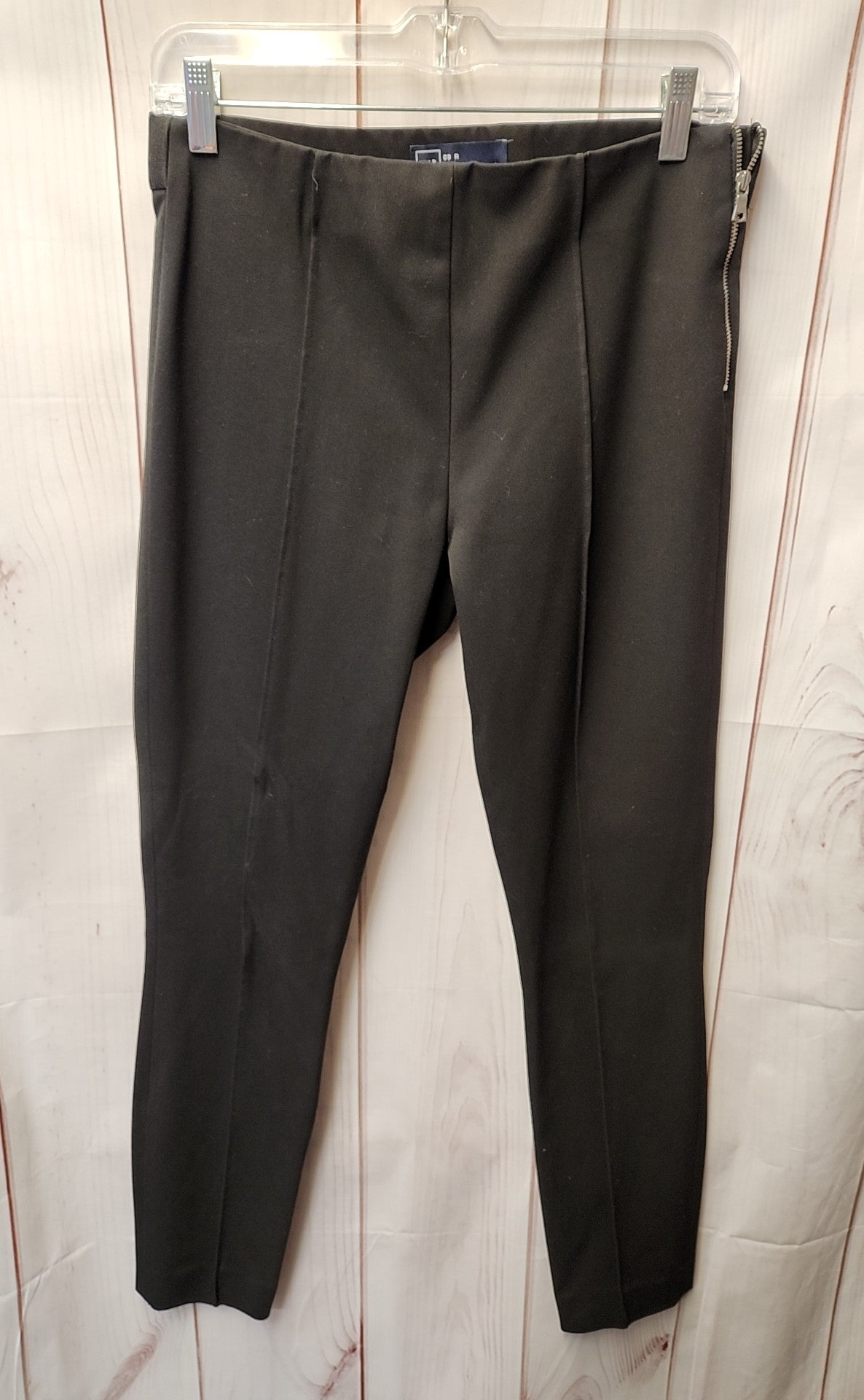 Gap Women's Size 8 Black Pants BI-Stretch Side Zip Skinny