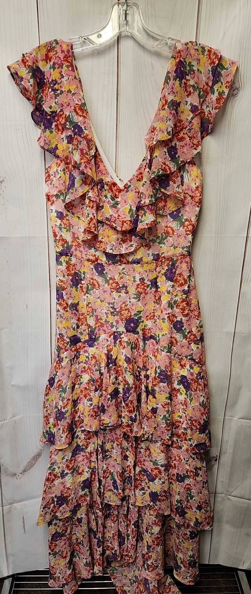 Wayf Women's Size 6 Pink Floral Dress