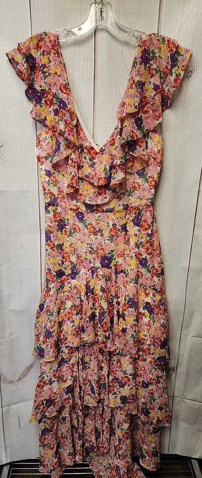 Wayf Women's Size 6 Pink Floral Dress