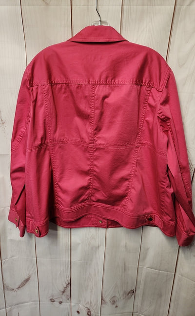 Jones New York Women's Size 3X Pink Jacket