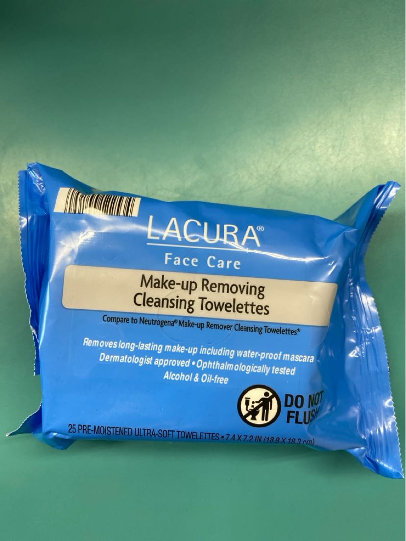NIB Lacura Make-up Removing Wipes Cosmetic