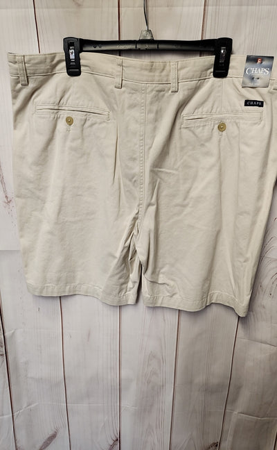 NWT Chaps Men's Size 42 Beige Shorts