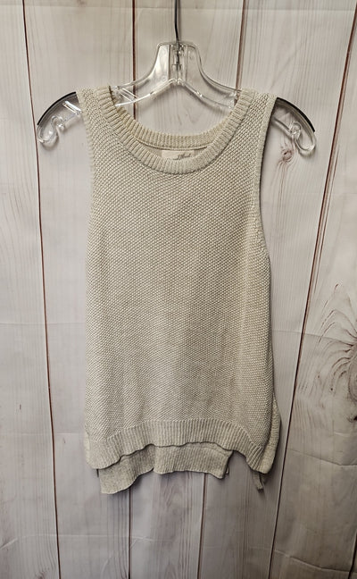 Universal Thread Women's Size XS Beige Knit Sleeveless Top