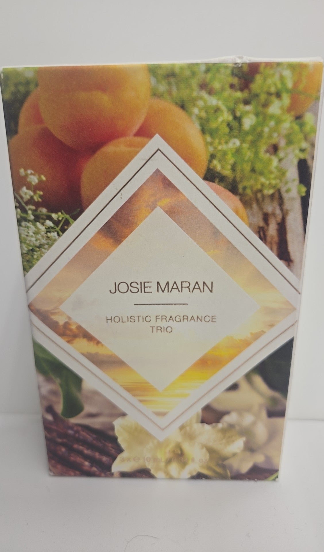 NIB Josie Maran Holistic Fragrance Trio 0.34fl oz Perfume
