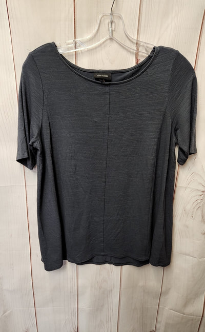 J Jill Wearever Collection Women's Size XS Gray Short Sleeve Top