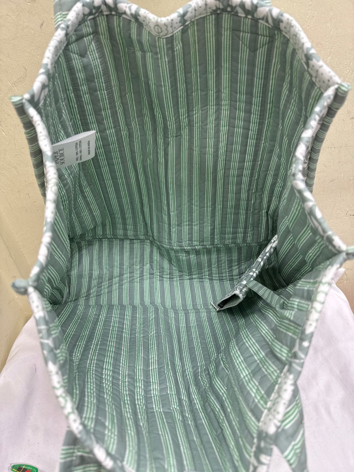 Green Tote Bag