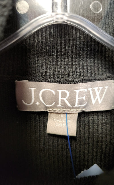 J Crew Women's Size L Black Sweater