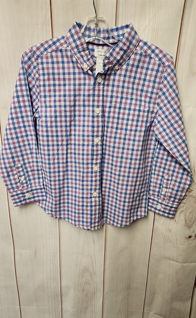 Gymboree Boy's Size 5/6 Purple Shirt