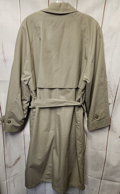 London Fog Men's Size 38 Short Beige Coat