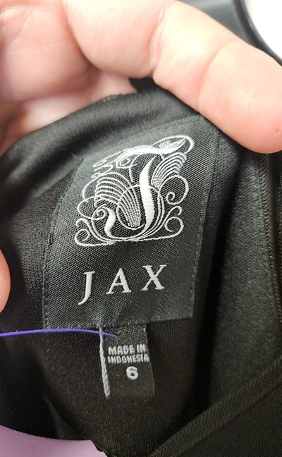 Jax Women's Size 6 Black Dress