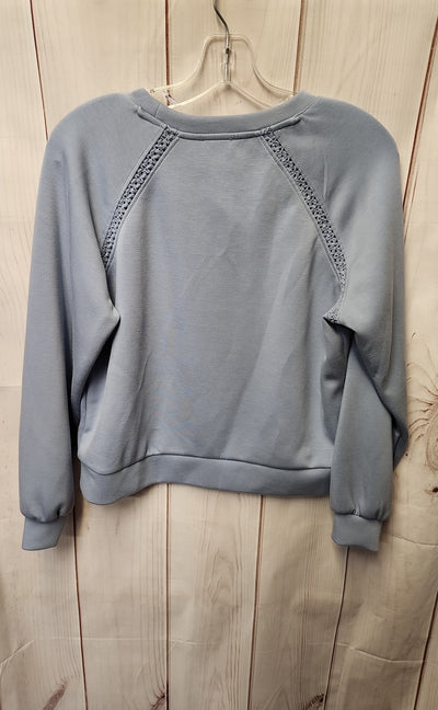Elie Tahari Women's Size XS Light Blue Sweatshirt
