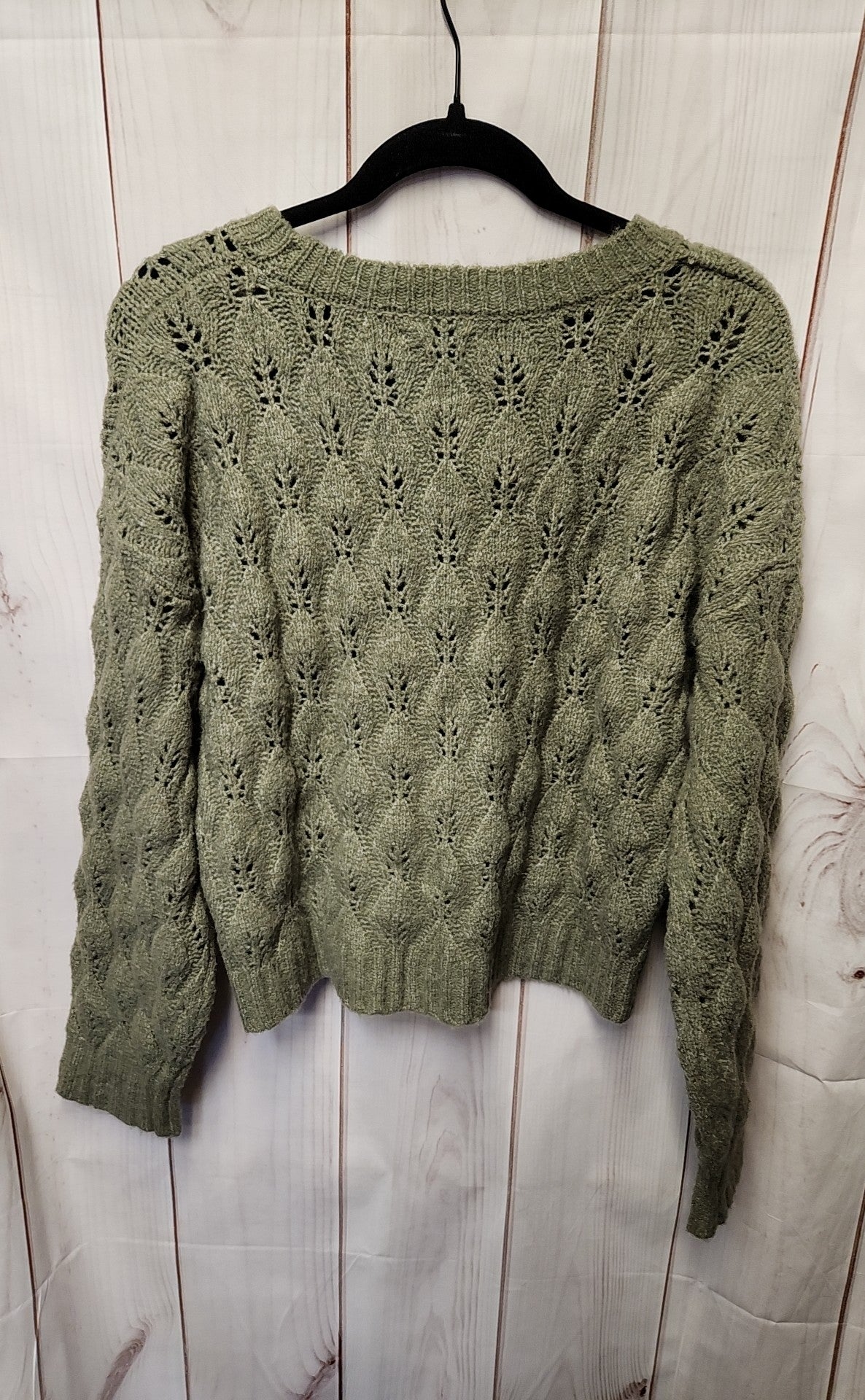 So Women's Size M Green Sweater