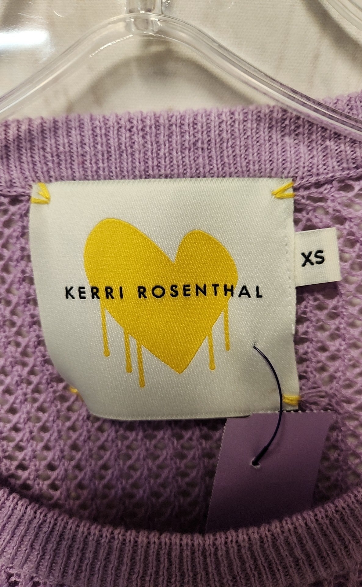 Kerri Rosethal Women's Size XS Purple Sweater