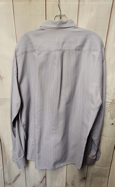 Armani Collezioni Men's Size L Purple Shirt