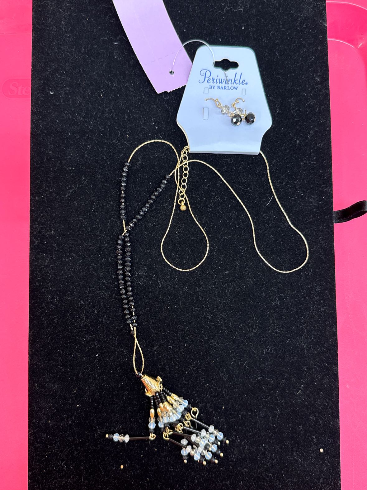 Periwrinkle by Barlow Gold Jewelry Set NWT