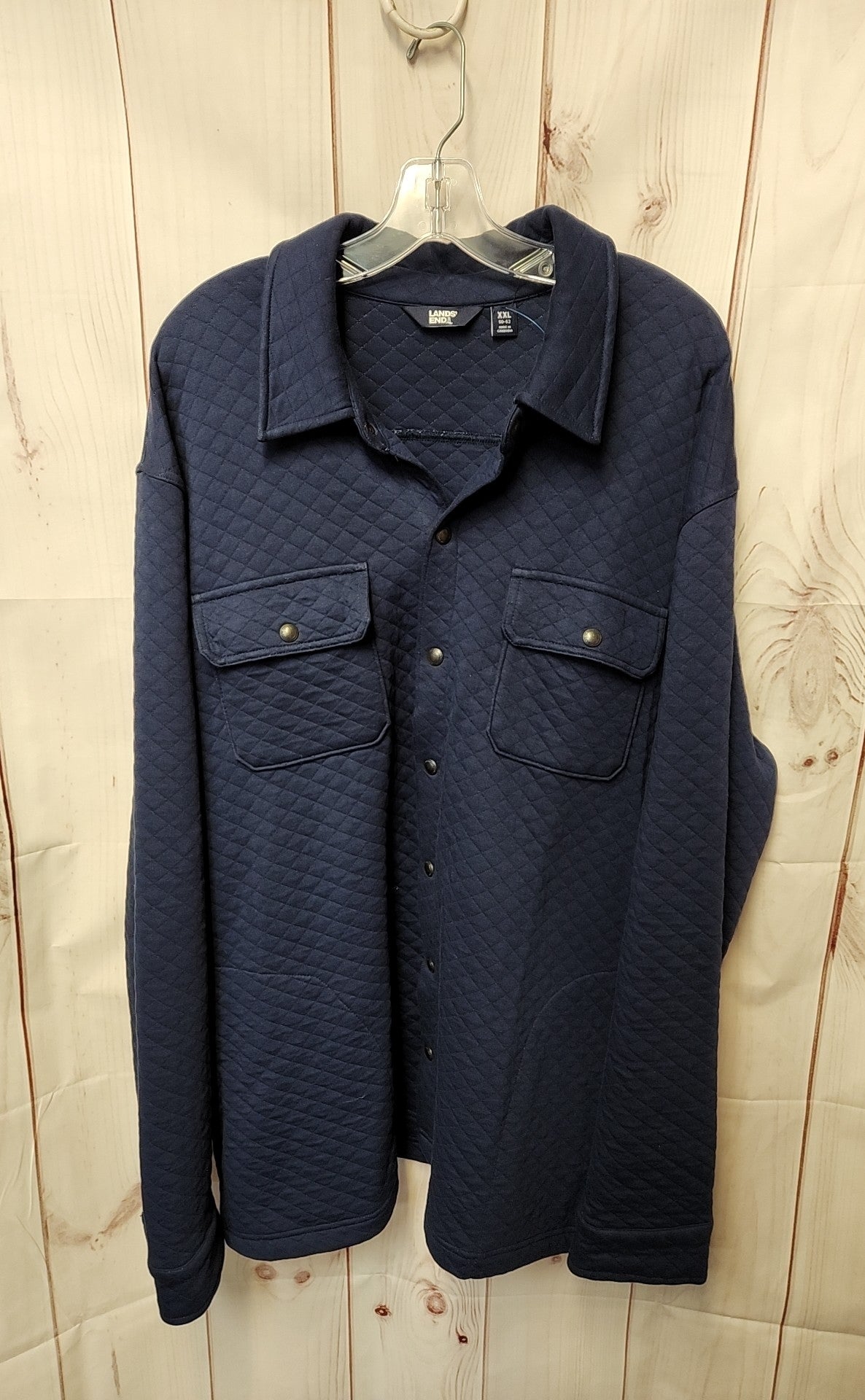 Lands End Men's Size XXL Navy Jacket