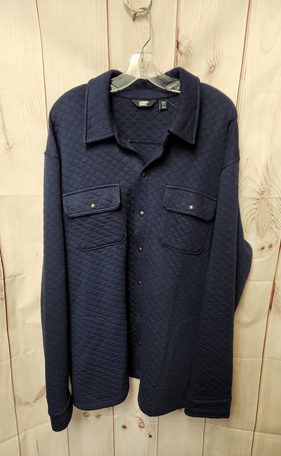 Lands End Men's Size XXL Navy Jacket