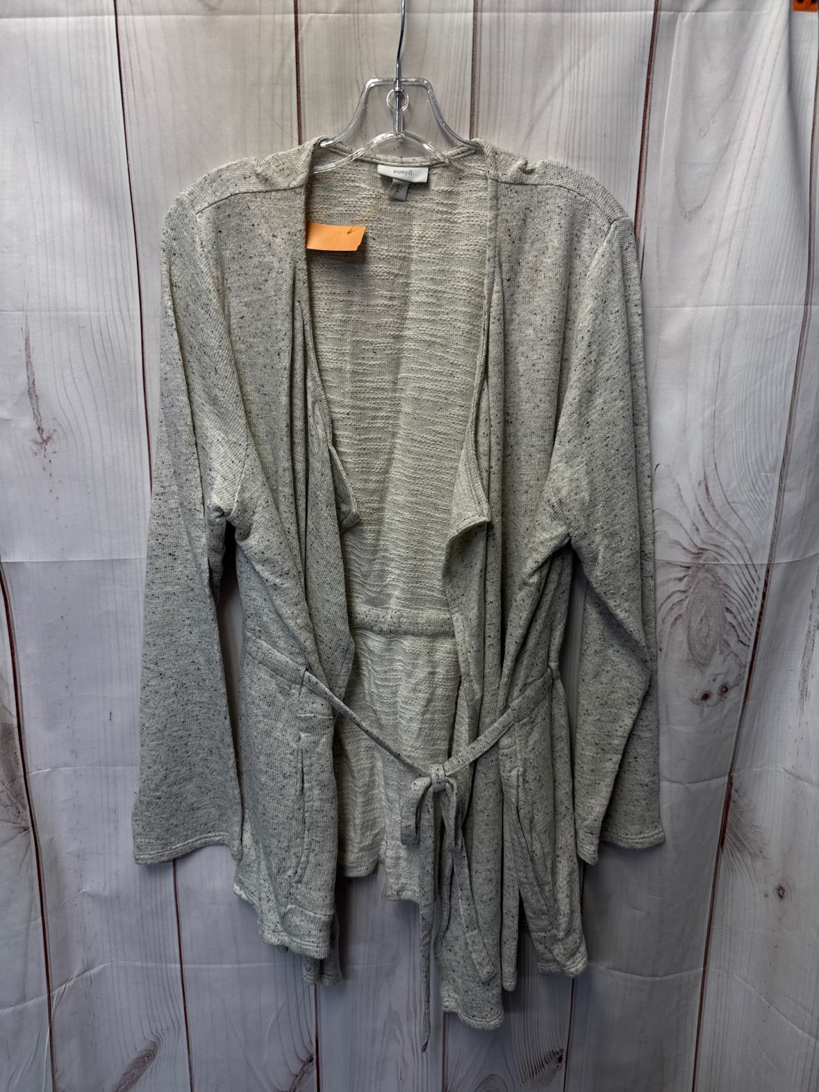 Pure Jill Women's Size XL Gray Cardigan