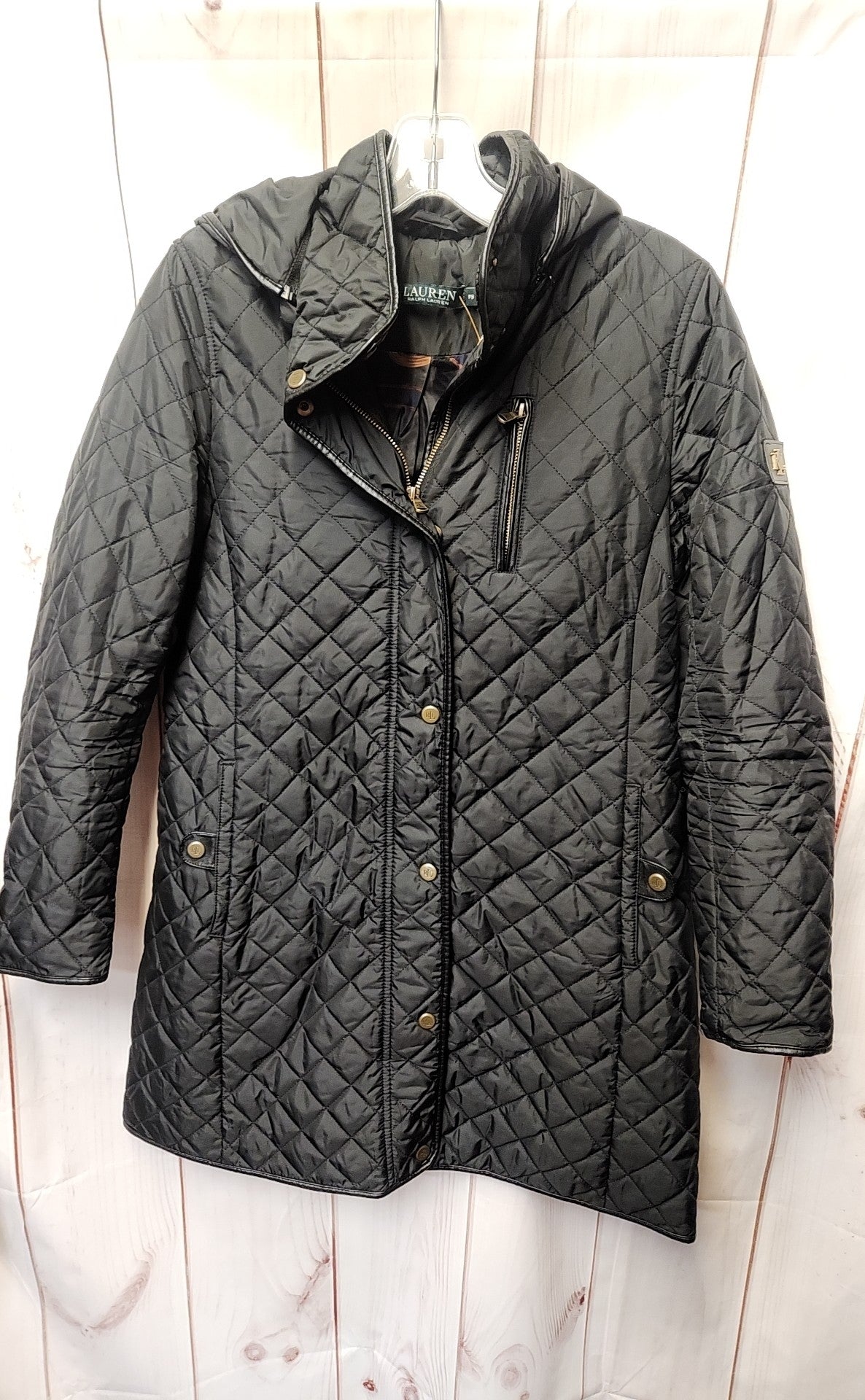 Lauren by Ralph Lauren Women's Size S Petite Black Jacket