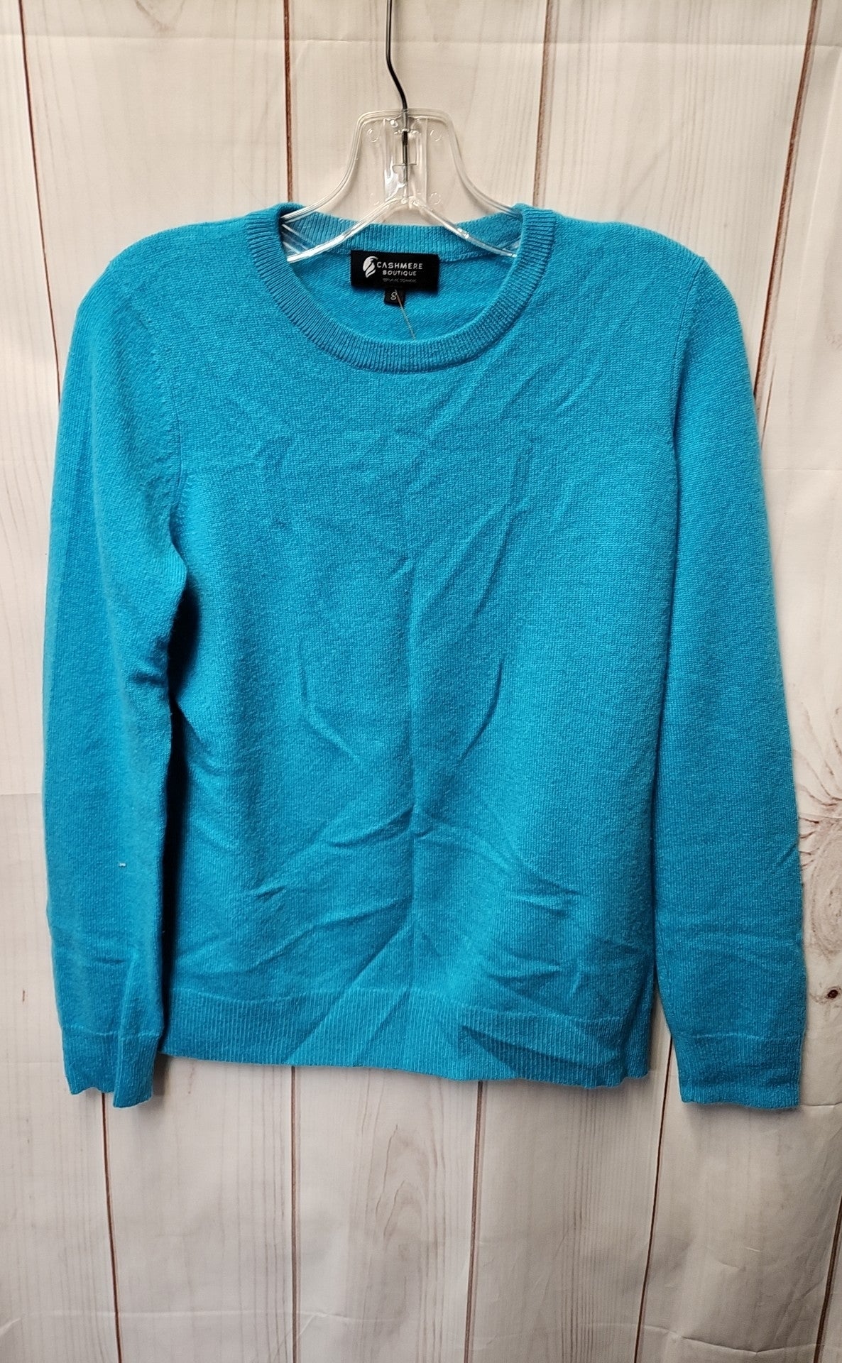 Cashmere Boutique Women's Size S Blue Cashmere Sweater