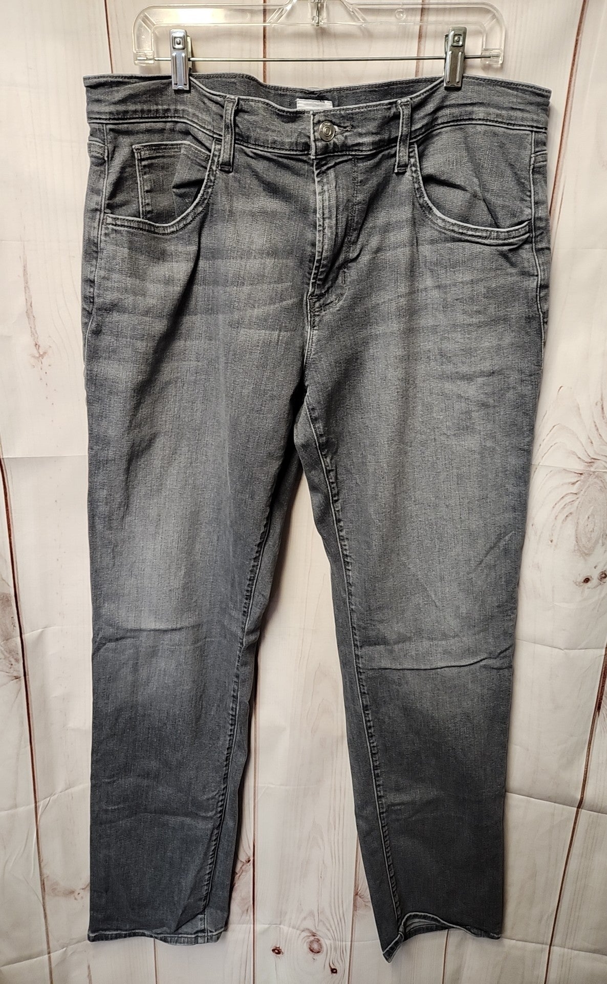 Hudson Men's Size 36 Gray Jeans Byron Straight